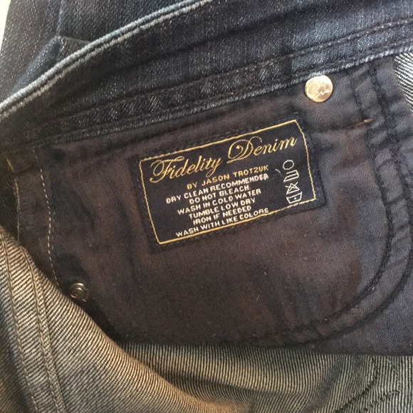 Fidelity Denim Scoop Low Waist Skinny Jeans - Picture 8 of 9